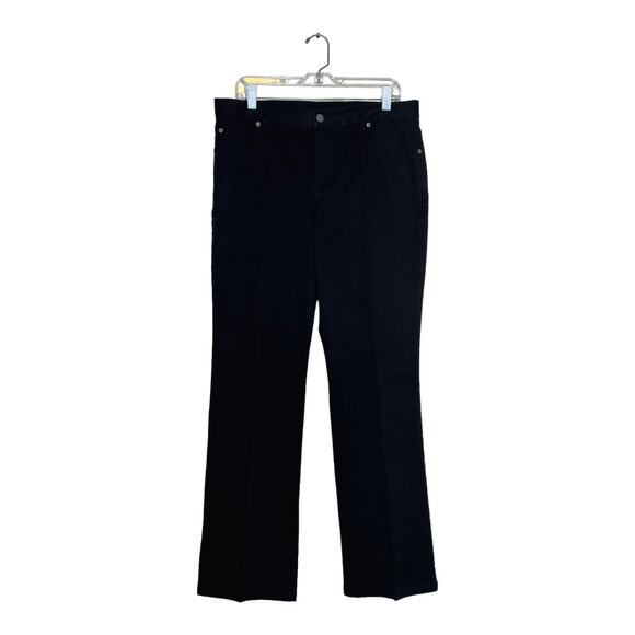 Sigrid Olsen black straight leg casual pants size 12 - Picture 12 of 12